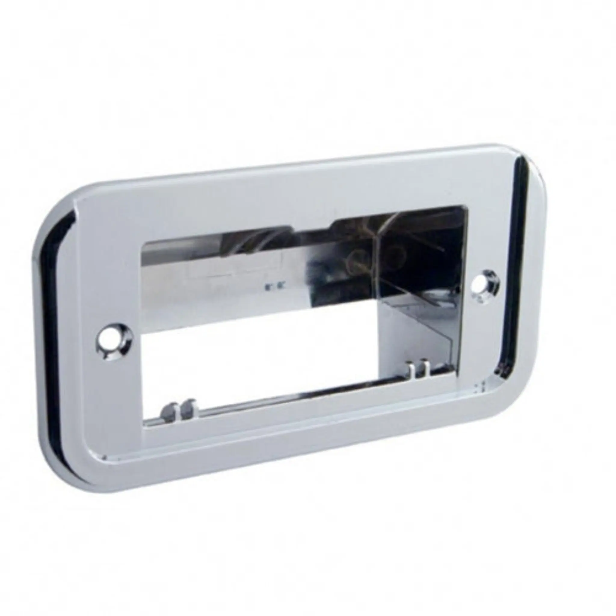 United Pacific Screw-On Chrome Plastic Ash Tray Housing - Auto Accessories for Peterbilt, Freightliner, Car Supplies & Vehicle Interior Stowing Tidying Gear