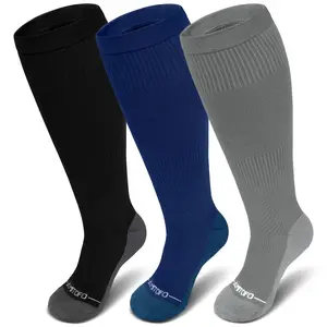 3 Pack Medical Compression Sock-Compression Sock For Women and Men Circulation -Best for Running,Nursing,Athletic Sports