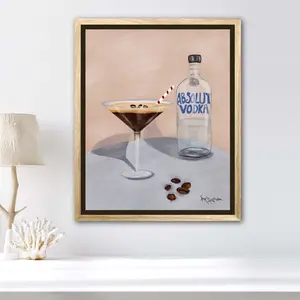 Espresso Martini Art Poster| Unframed
