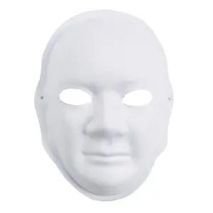 Bulk 48 Pc. Papier-Mâché DIY Masks