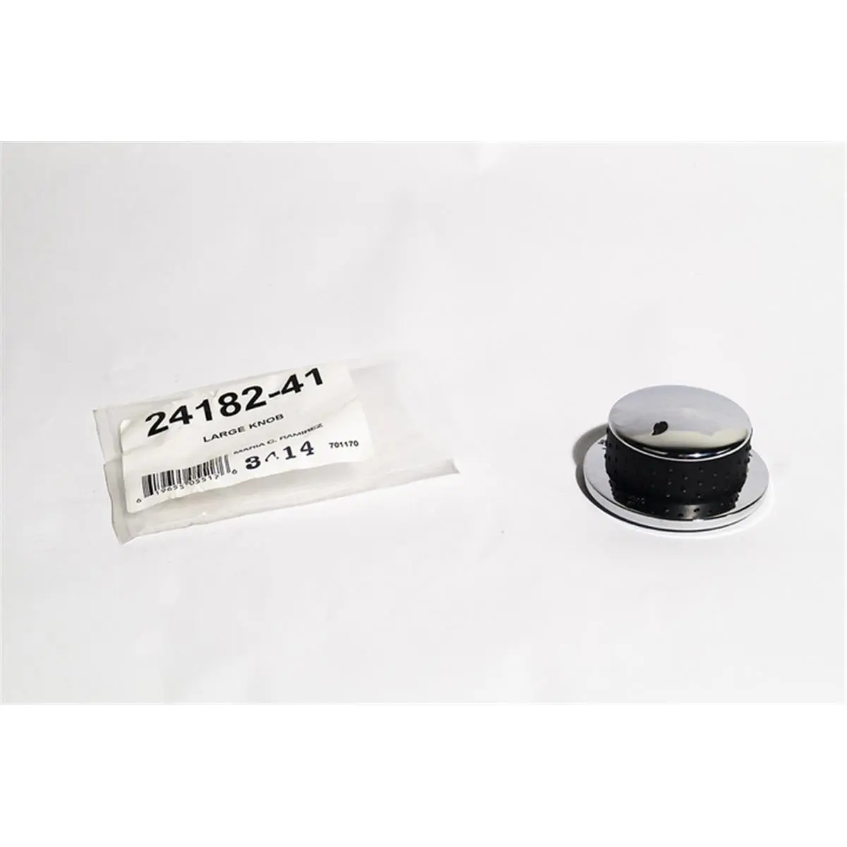 Fire Magic 24182-41 BBQ Grill Valve Echelon Diamond Knob, Silver - Large