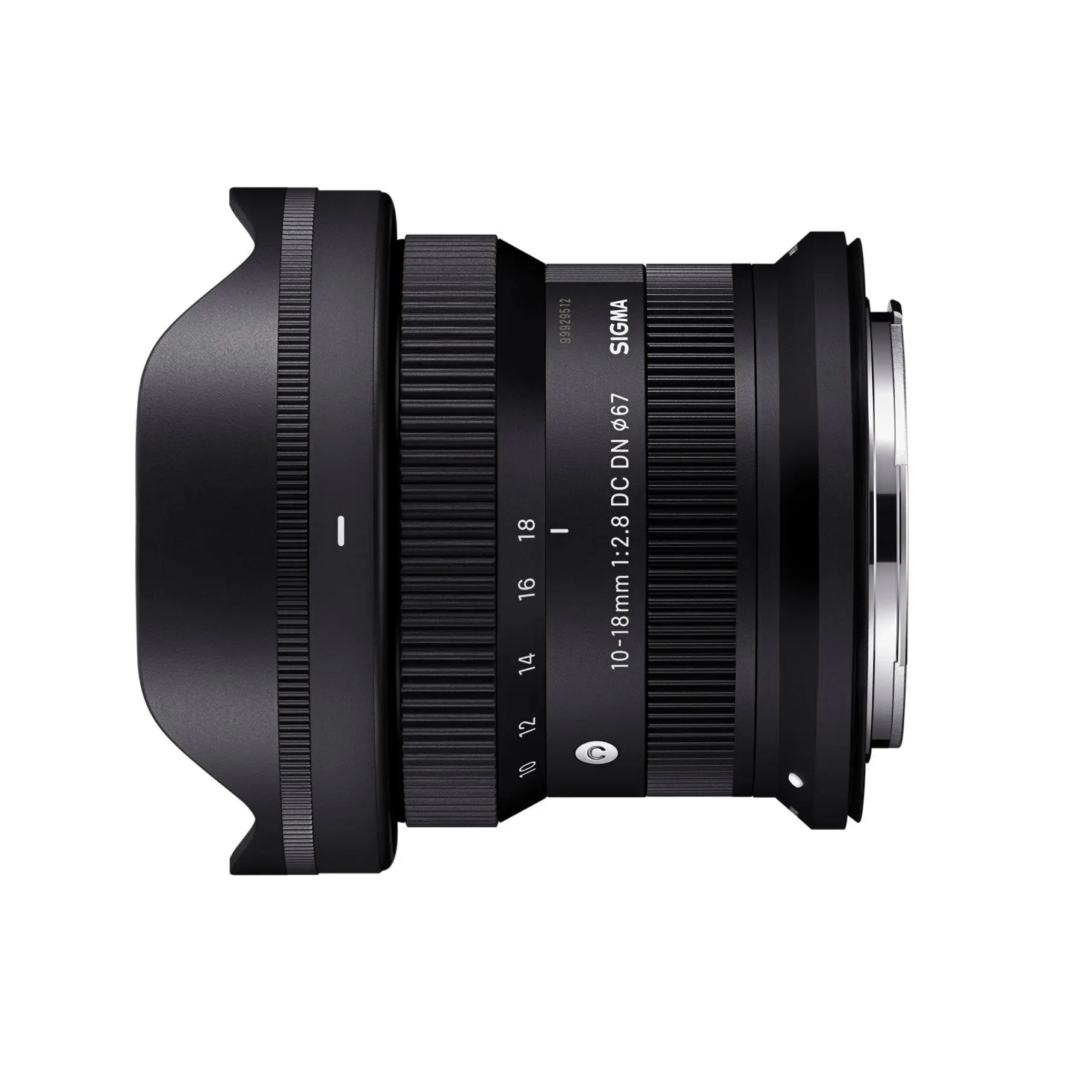Sigma 10-18mm F2.8 DC DN Contemporary High-Performance Camera Lens - Ultra Wide-Angle Zoom, Compact Portable Design, for Canon RF, Ideal for Video & Landscapes