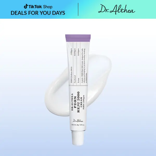 [Dr.Althea Official] PDRN Reju 2000 Cream -  - Lightweight Soothing & Firming Face Moisturizer with PDRN & Centella Asiatica for Skin Regeneration Care