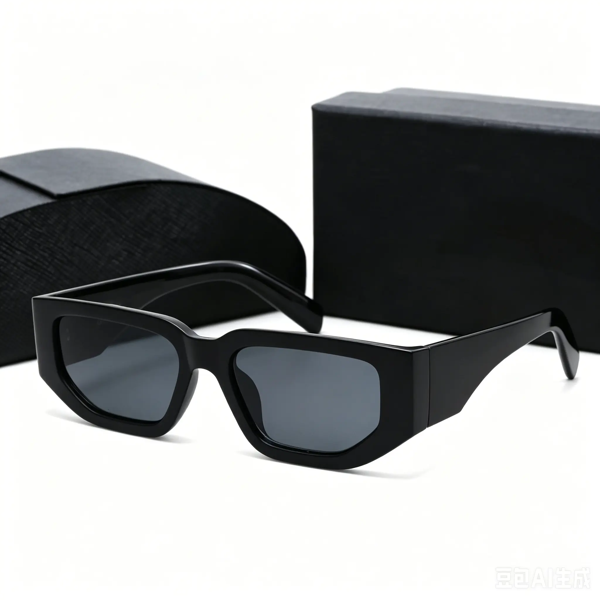 Women's Retro Thick Square Sunglasses - Men's Trendy Wide-Frame Y2K Punk Eyewear with UV 400 Protection Women's Retro Thick Square Sunglasses - Men's Trendy Wide-Frame Y2K Punk Eyewear with UV 400 Protection