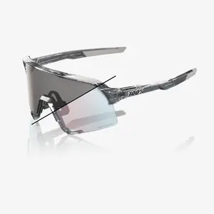 S3 - Polished Translucent Grey - Rose Gold Mirror Photochromic Lens