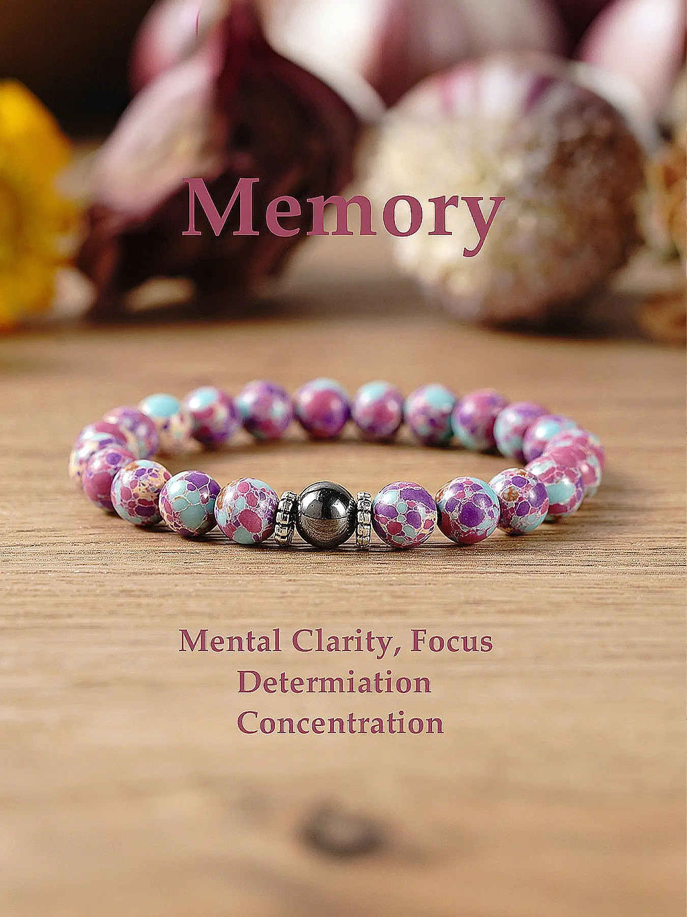 Cat's Eye Bracelet - Anxiety and Stress Relief Jewelry - Emotional Calming Crystal - Jewelry to Enhance Focus and Spirituality Crystal Beaded