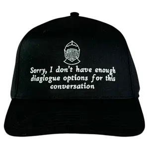 Sorry I Don’t Have Enough Hat Embroidered Cap