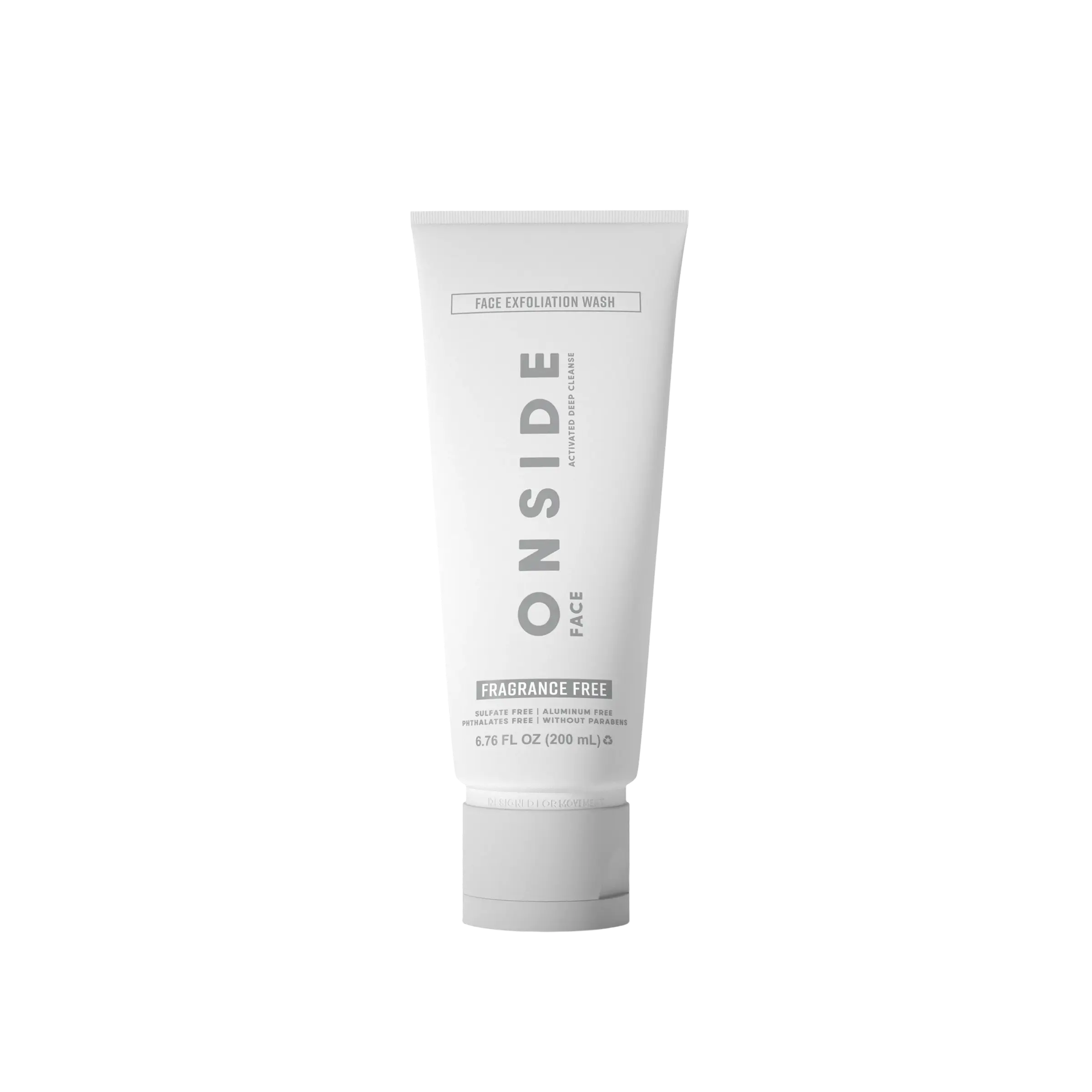 ONSIDE Activated Exfoliation Face Wash | Removes Buildup & Smooths Texture | Refreshes & Renews Skin After Sweat | Unclogs Pores | Dermatologist Tested | High Performance, For All Skin Types
