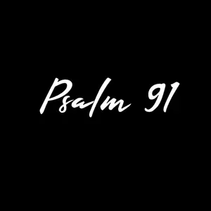 Psalm 91 iron on decal for fabric