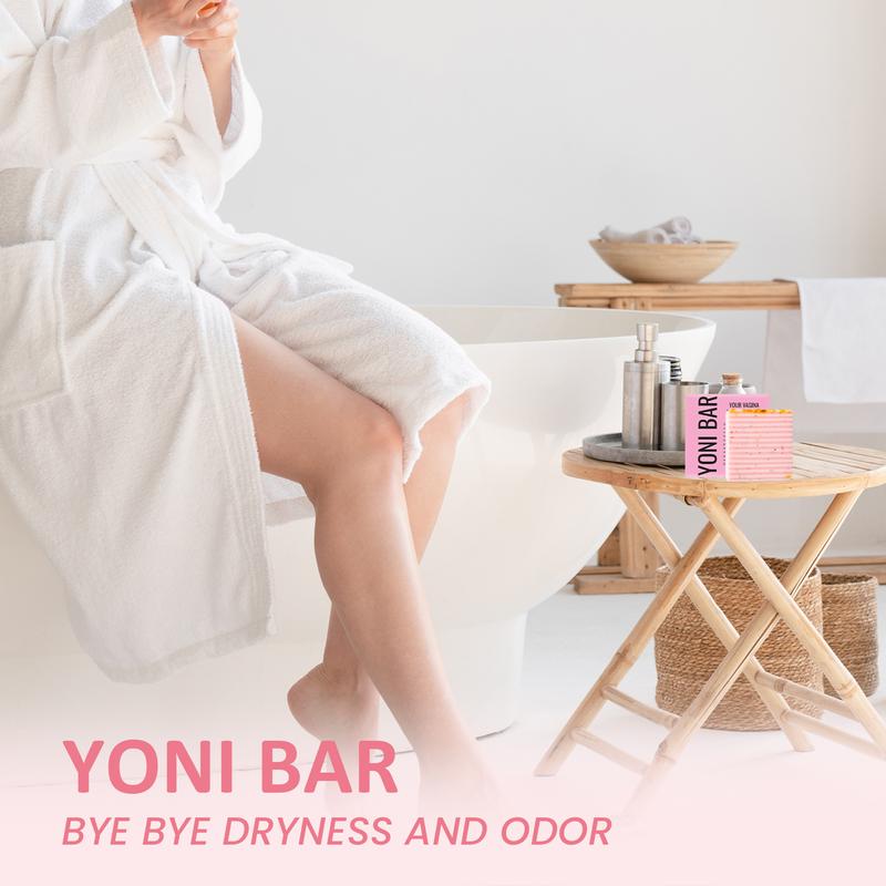 [Buy 1 Get 1 Free]Premium Yoni Bar-Natural Feminine Care Soap for pH Balance Moisturizing Intimate | Gentle Yet Effective for Daily Intimate Hygiene