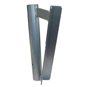 Pole Mount (Angled) for Advertising Flag Pole, Adjustable