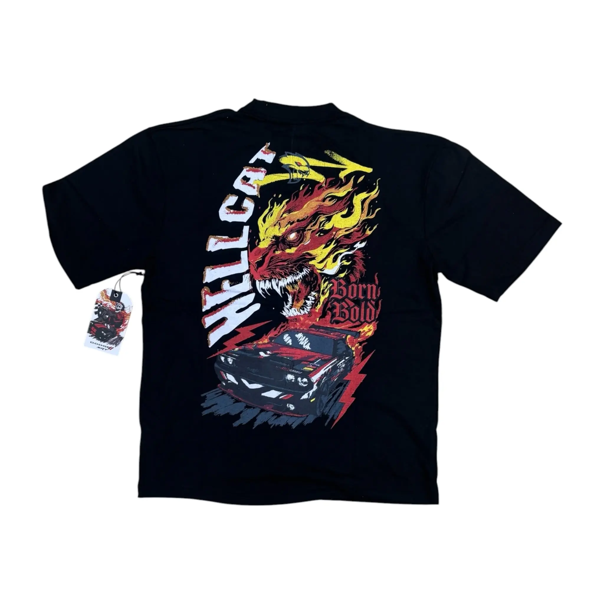 WH-DGS6TM-308 - Born Bold Dodge Hellcat Graphic T-Shirt