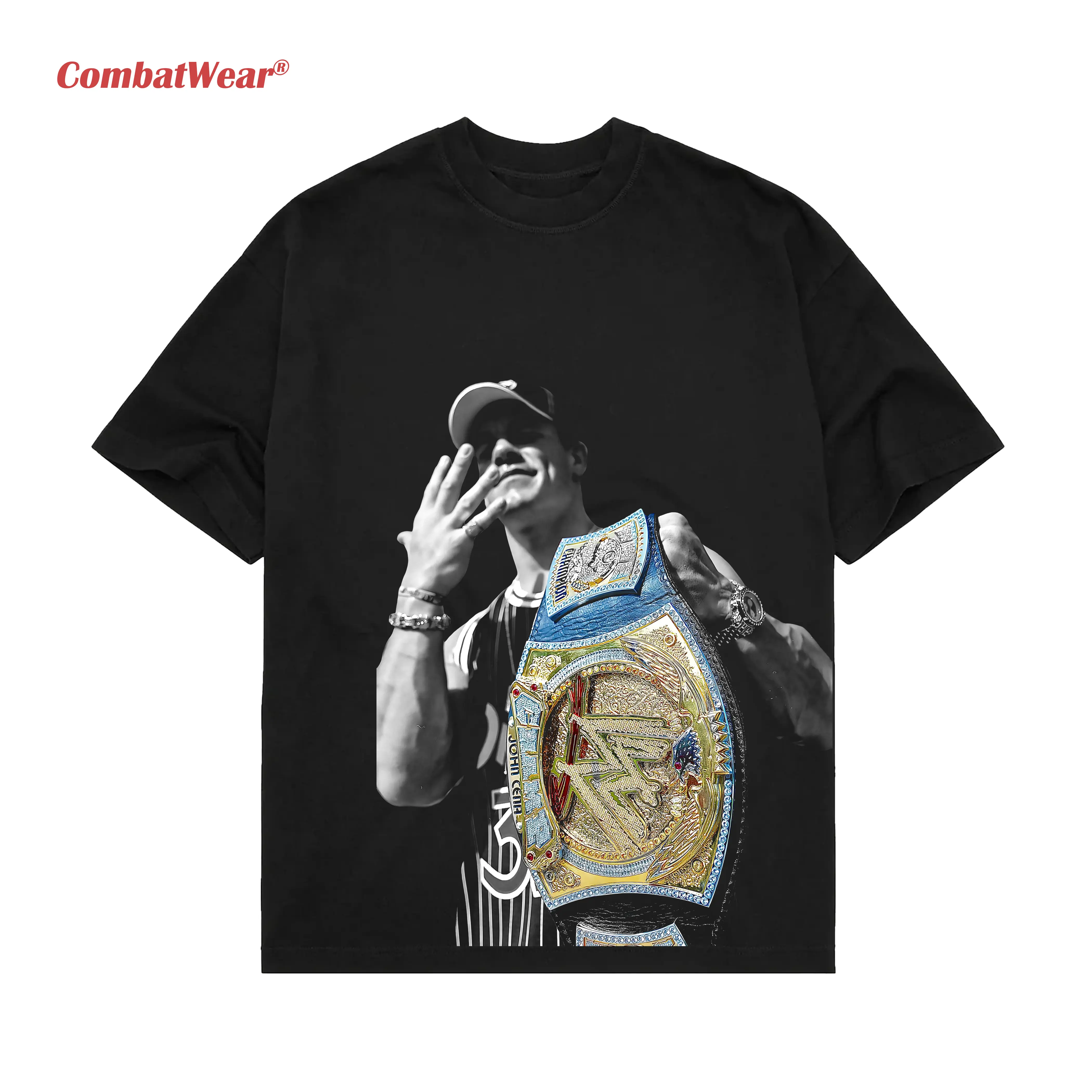 John Cena Spinner Belt Tee John Cena wrestling graphic shirt