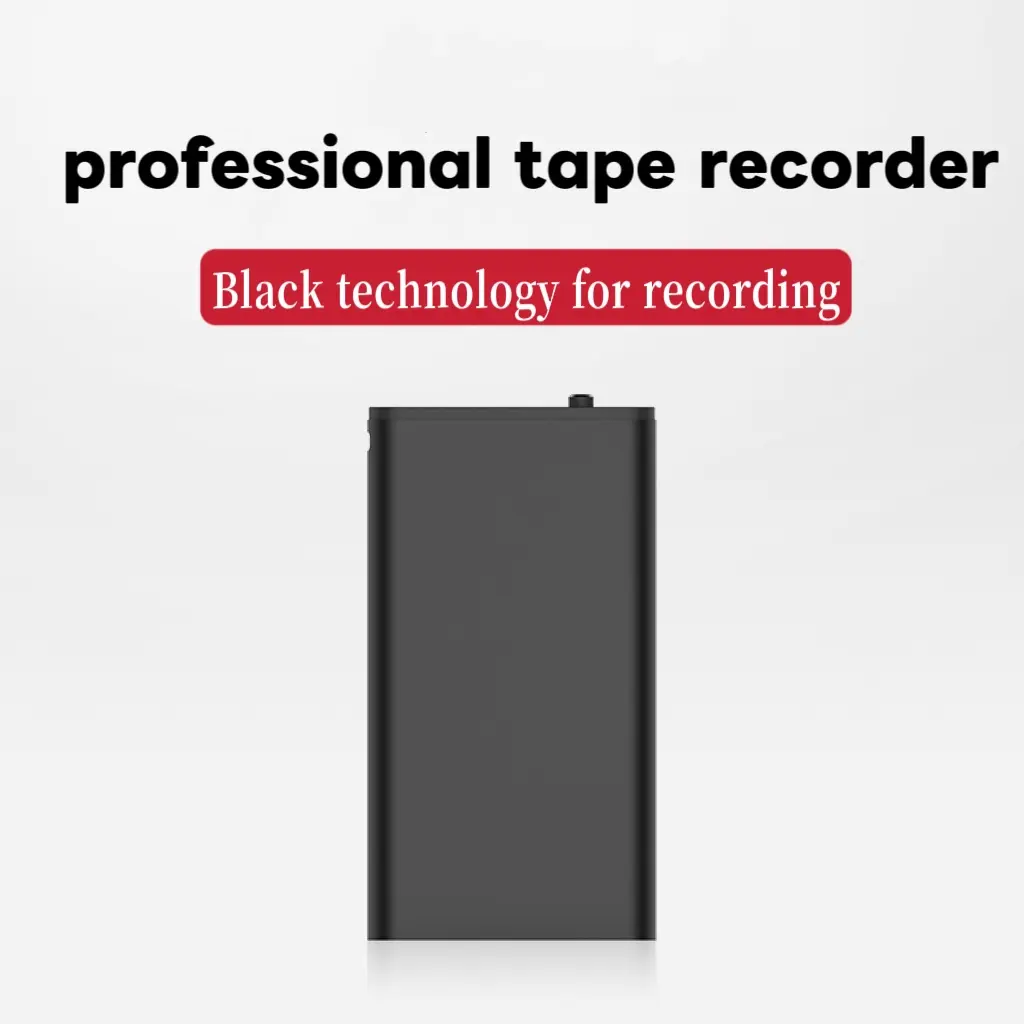 Professional recording recorder, multi-functional tape recorder, one-click start, one-click save.