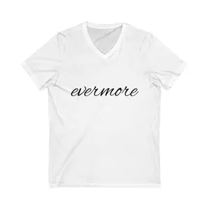 Inspired Evermore Alex Short Sleeve V-Neck Tee Shirt swift merch