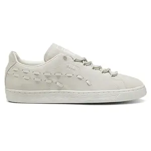 PUMA Mens Suede Decon Lace Up Sneakers Shoes Casual - Off White