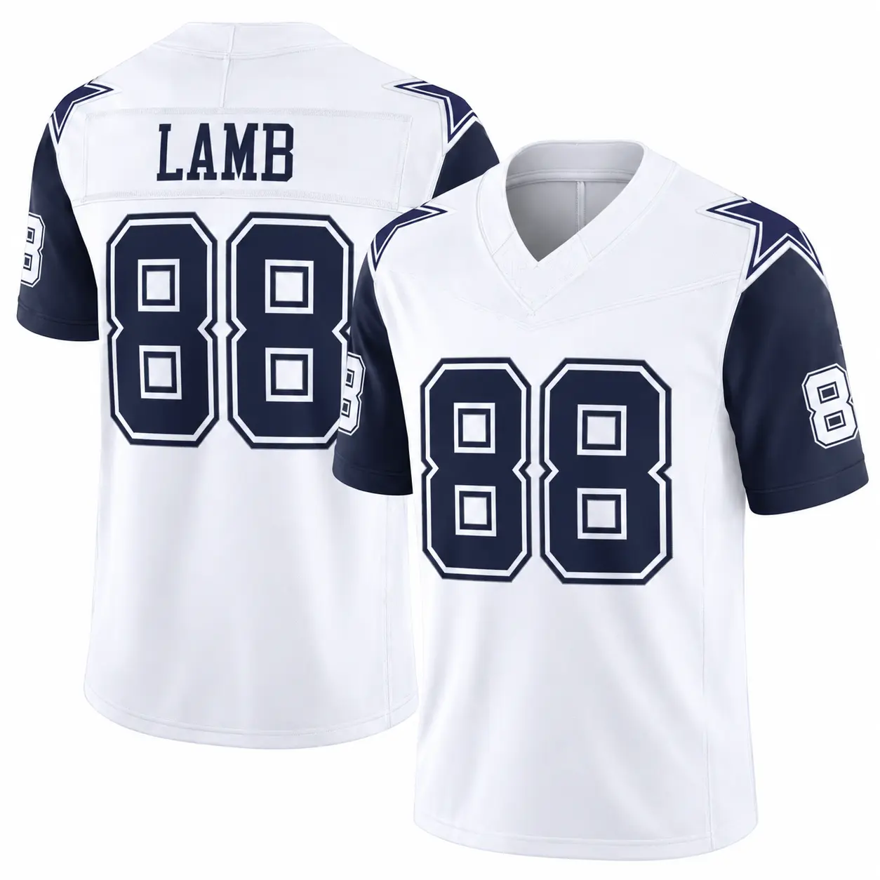 FULL LOGO Unisex Dallas Football Jersey – All Players Collection, Navy, White & Silver 3-Color Design, Player Style Game Day Shirt, Full Logo Sports Fan Apparel