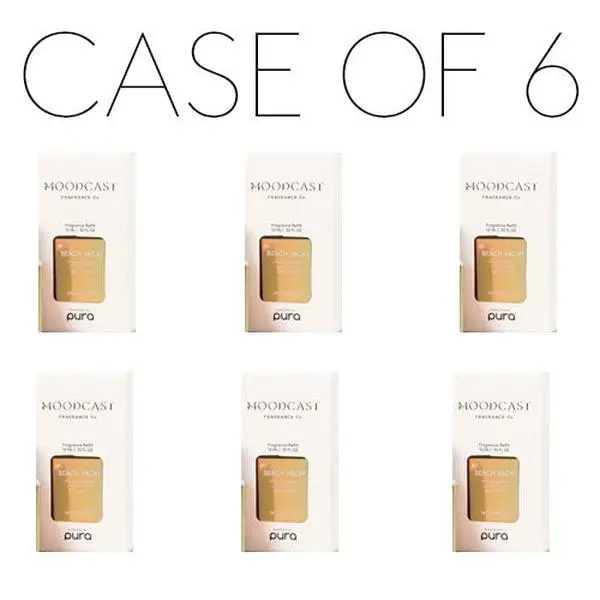 Moodcast x Pura - Beach Vacay Fragrance Refill (Wholesale - Case of 6)