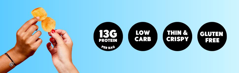 WILDE Protein Chips Variety Pack, High Protein Keto Snack, 13g Protein Chicken Chips, Gluten Free, Low Carb Chips WILDE Protein Chips Variety Pack, High Protein Keto Snack, 13g Protein Chicken Chips, Gluten Free, Low Carb Chips