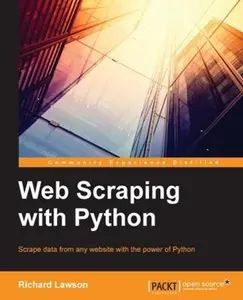 USED-Web Scraping with Python by Penman, Richard (Paperback)