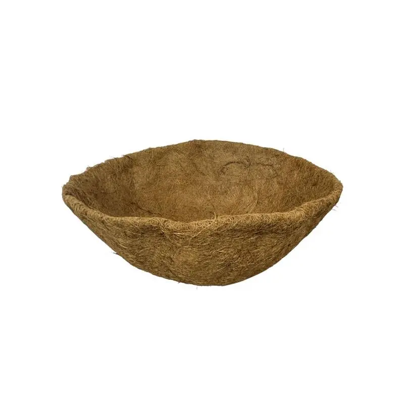 Living Accents 7035855 Pre-Molded 18 in. Brown Round Coco Fiber Garden Basket Liner - Moisture Retention Hidden Layer for Gardening & Planting (Keeps Soil Moist, Retains Plant Nutrients)