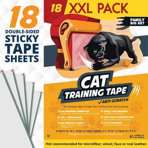 Couch Protector Double Sided Anti Scratch Sticky Tape, Effective Furniture Protectors from Cats