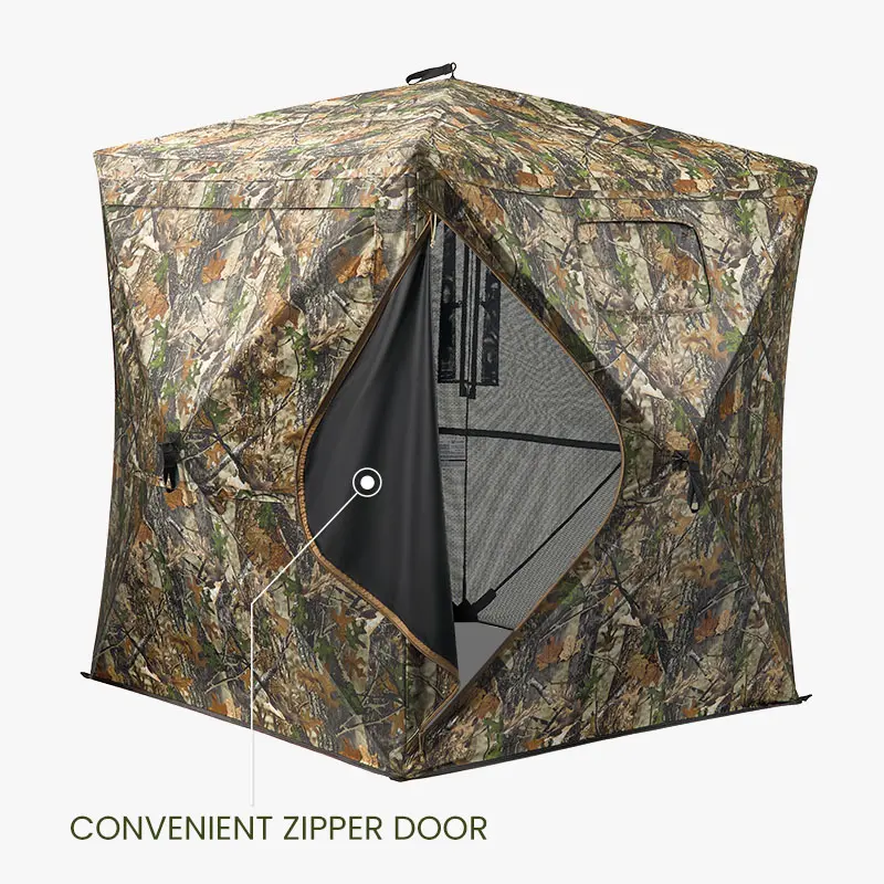 Tidewe Amazing Offer 270° See Through 1-2/2-3/3-4/4-6 Person Hunting Blind, Pop Up Ground Deer Blind Tent Dealsforyoudays Tidewe Amazing Offer 270° See Through 1-2/2-3/3-4/4-6 Person Hunting Blind, Pop Up Ground Deer Blind Tent Dealsforyoudays