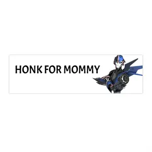 Transformers Prime Arcee Bumper Sticker