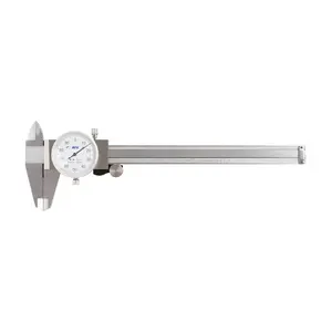 HFS(R) 0-6" Imperial Calipers; 4 Way Dial Caliper 0.001" Shock Proof ; Plastic Case