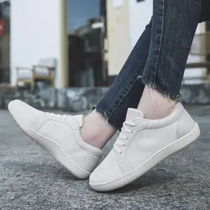 Women's Slip-On Minimalist Barefoot Sneakers - Wide-Toe Box Zero-Drop Non-Slip Lightweight Breathable Low-Top Shoes For Beach Activities
