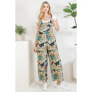 Butterfly Wide Leg Overall (Bestseller Restock!)