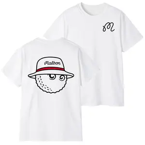 Malbon Golf Bucket Hat Ball Graphic T-Shirt – Funny Golf Character Tee, Golfcore Streetwear Shirt for Golf Lovers, Unisex Casual Golf Tee