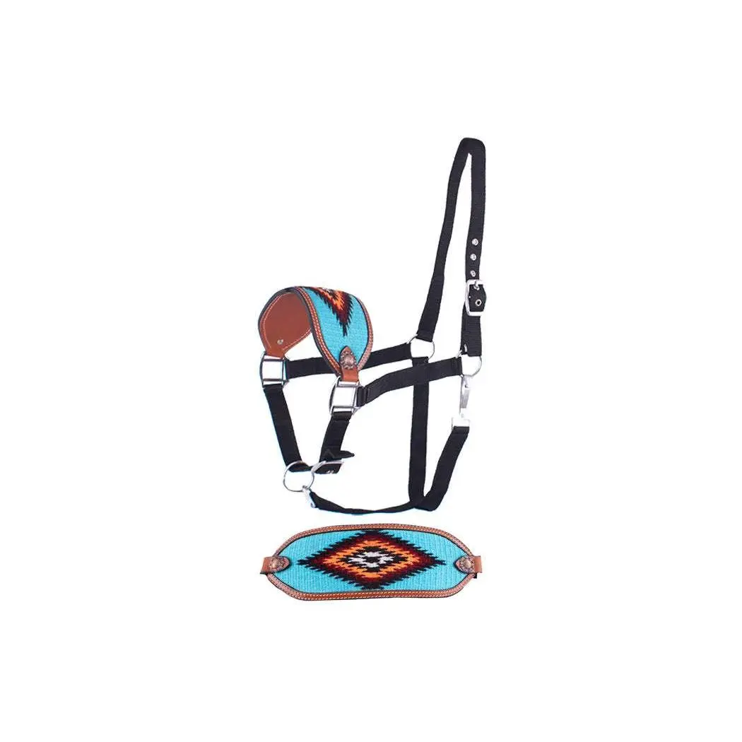 Showman Embroidered Bronc Halter