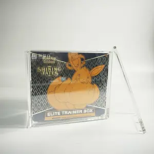 N52 Strong Magnetic 7+4mm Thick Acrylic ETB Display Case for Pokemon Elite Trainer Box