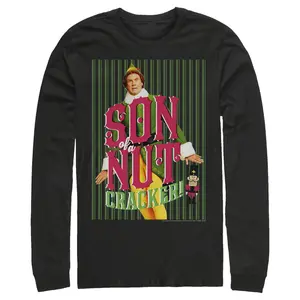Men's Elf Buddy Son of a Nutcracker Long Sleeve Shirt