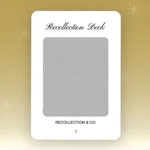 Recollection Deck (Scratch-Off Couples Edition)