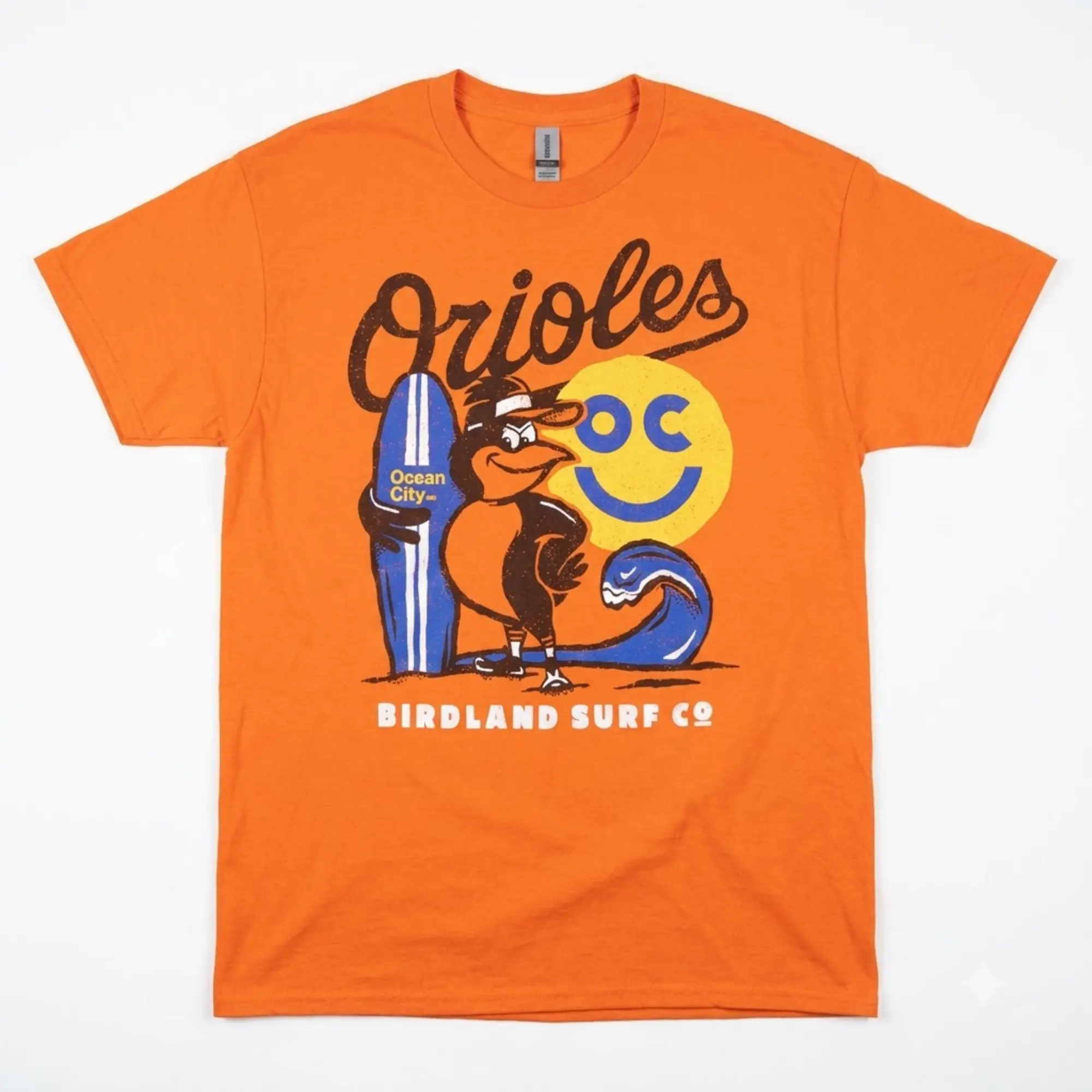 [ SALE OFF To 50%] Baltimore Ocean City t-shirt Orioles Summer Vacation Heavyweight Cotton Shirt