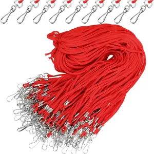 150 count Lanyards for ID Badges Bulk Breakaway Lanyard  Strap with Swivel Hook for  to  of School