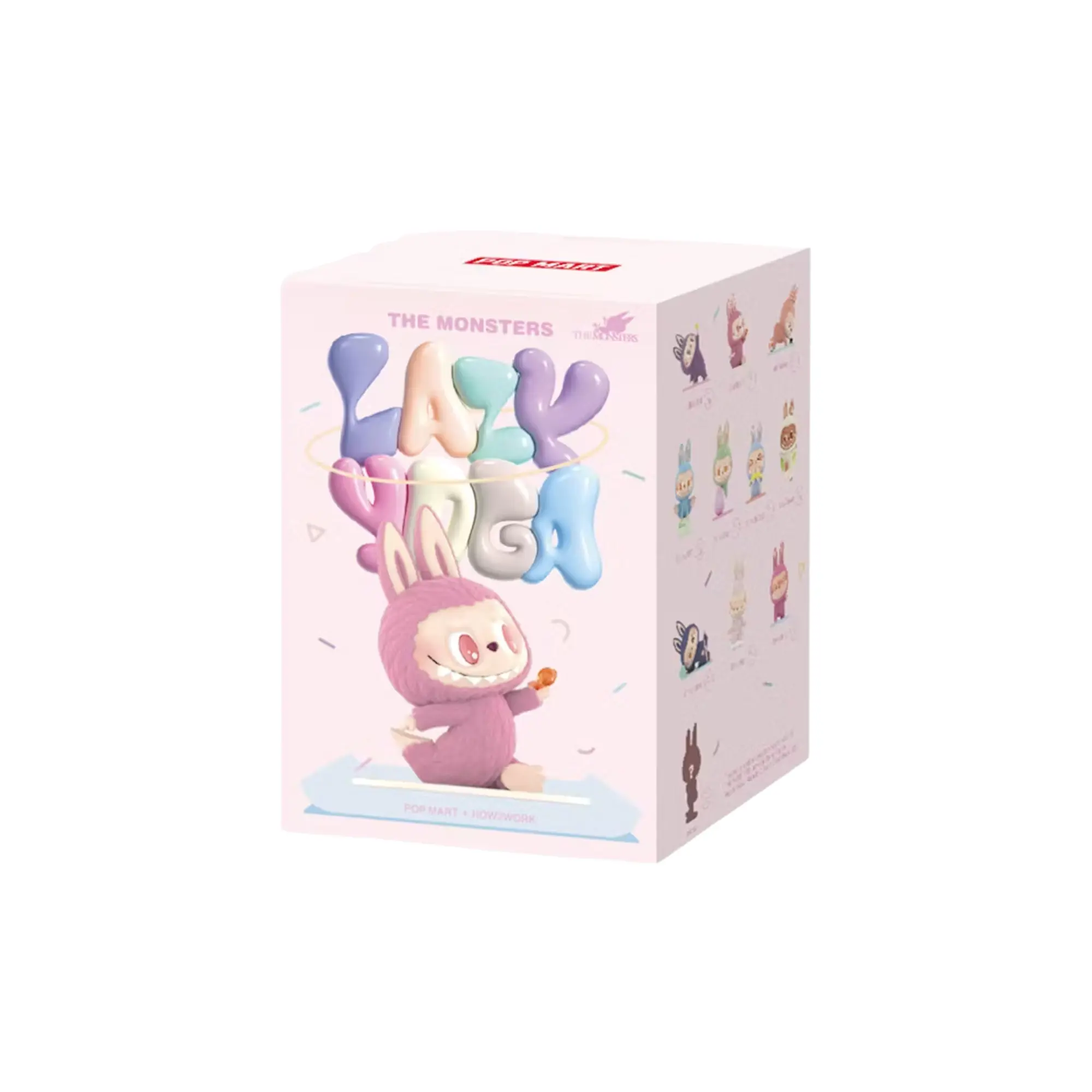 Pop Mart The Monsters (Labubu) Lazy Yoga Series Figures Blind Box