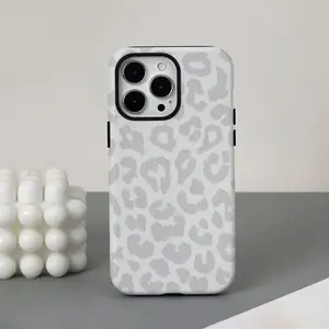 Magsafe Stylish Leopard Film Case Suitable for IPhone 17 To 11 Models