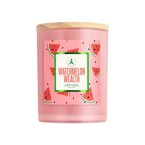 Watermelon Wealth Candle - Coconut/Soy Blend
