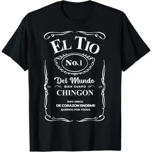 Premium El Tio No1 World TShirt Featuring HighQuality Print Soft Comfort and Practical Design Made in USA 089
