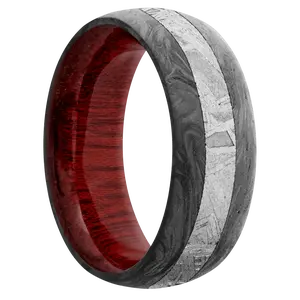 Forged Carbon Fiber + None Finish + Blood Wood
