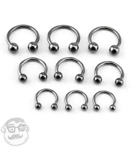 Titanium Circular Barbell Titanium Circular Barbell