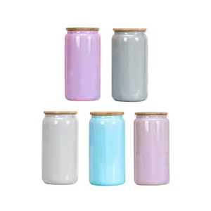 LIVE SALE Glitter Shimmer 16 oz Glass