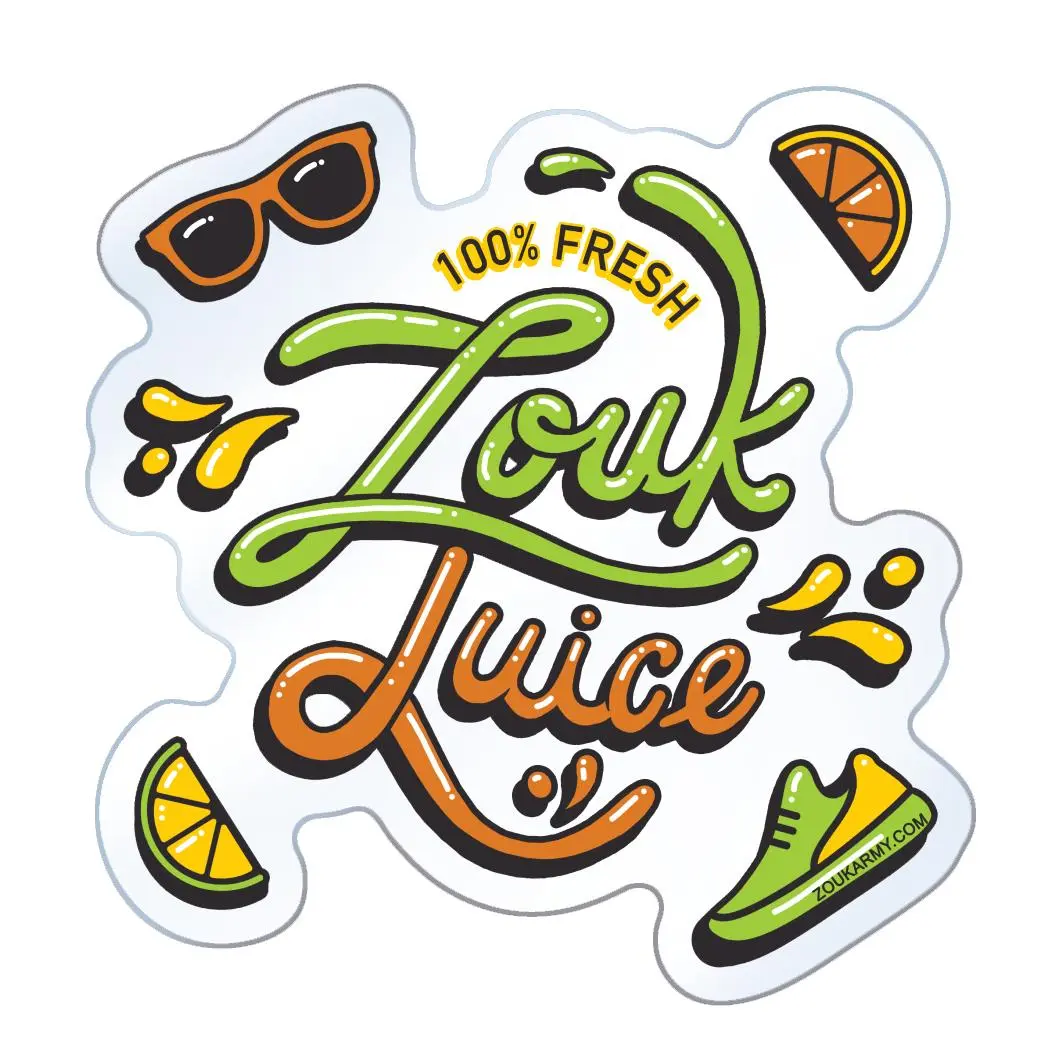 Zouk Juice Sticker - High-Quality Decal
