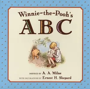 Winnie-The-Pooh's ABC -- A. A. Milne - Board Book