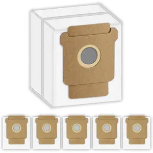 104 Dust Bags for 104, 105 Vac, 105 Combo, Plus 405 Combo, Plus 505 Combo, Max 705 Vac, Vacuum 2 Essential Q0520 Robot Vacuum Bags, Disposal Bag Accessories