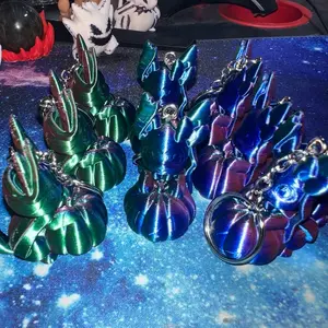 Halloween Sylveon Keychain