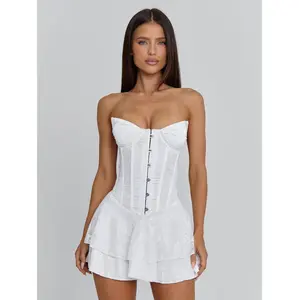 LORELEI MINI DRESS WHITE